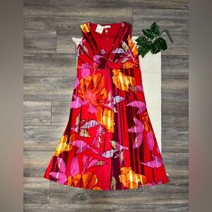 Vibrant Floral Dress